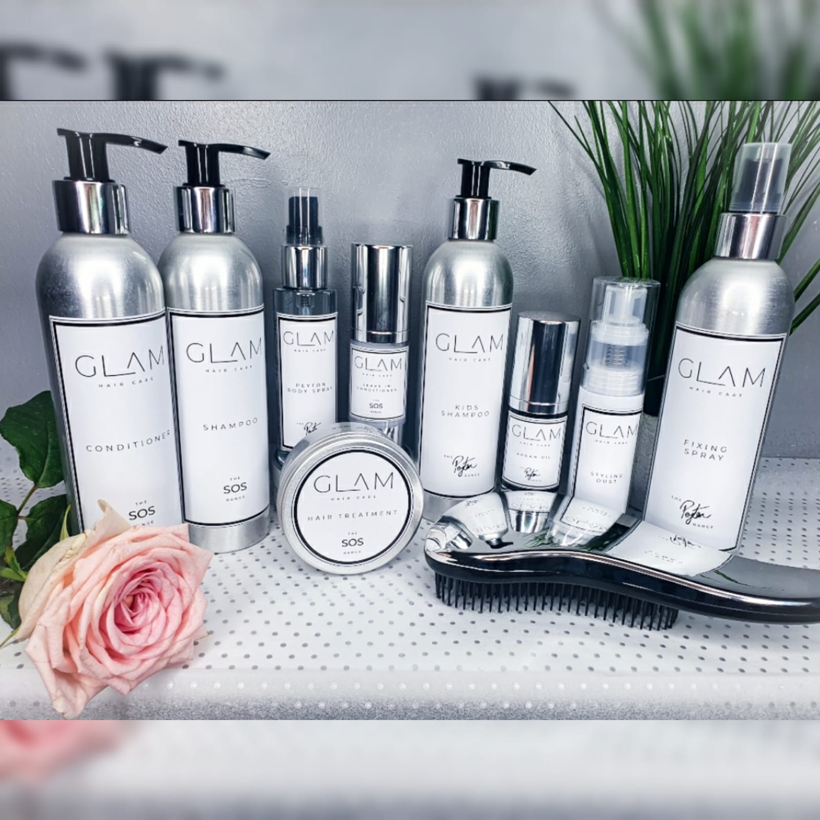 Glam's Premium Haircare and Beauty Range